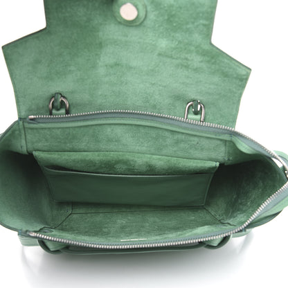 Celine Grained Calfskin Micro Belt Bag Pop Green 5 of 9