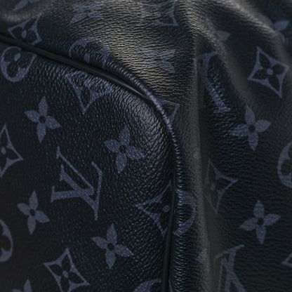 Louis Vuitton Monogram Eclipse Keepall Bandouliere 55 10 of 12
