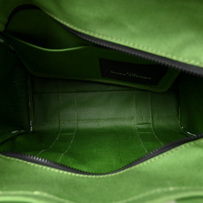Marc Jacobs Cotton Canvas Medium The Traveler Tote Bag Aloe 5 of 10