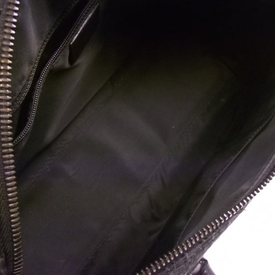 Monogram Bowler Tote Black