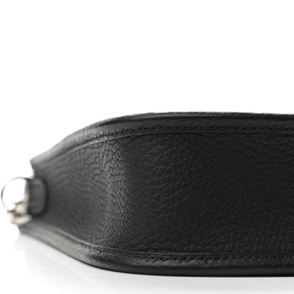Hermes Taurillon Clemence Evelyne TPM Black 8 of 9