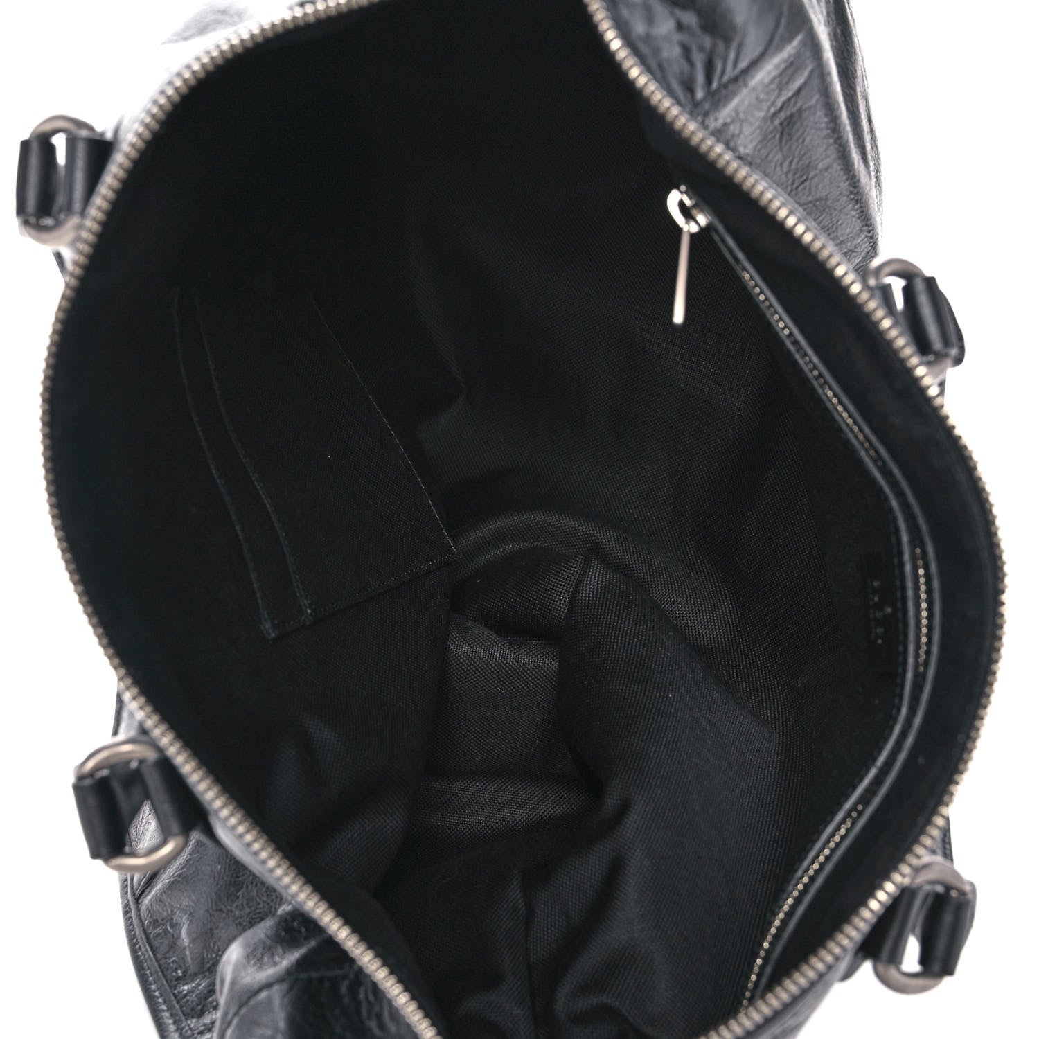 Gucci Fluffy Calfskin Morpheus Weekender Duffle Black 5 of 10