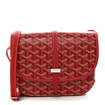 Goyard Goyardine Belvedere II PM Messenger Bag Red 1 of 9