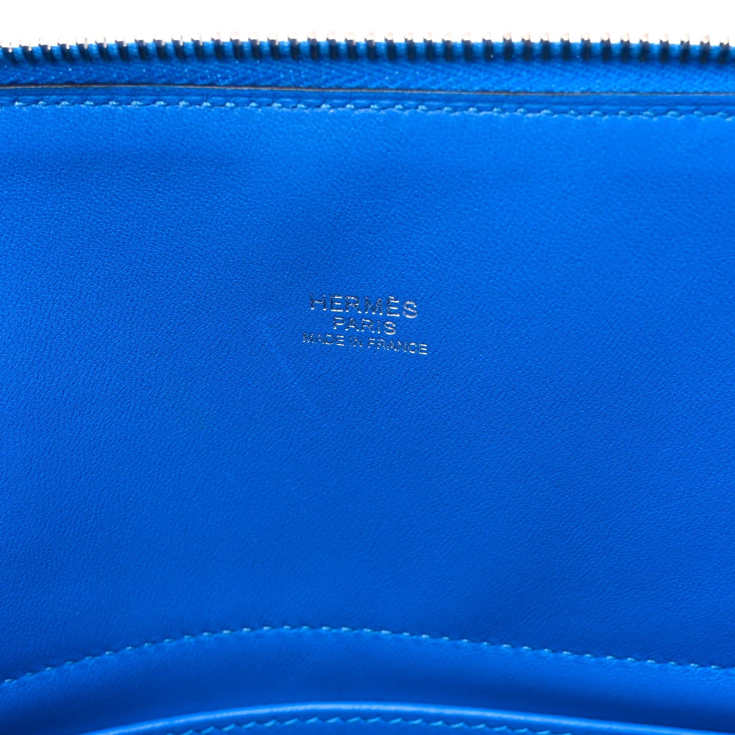 Hermes Taurillon Clemence Bolide 31 Bleu Hydra 6 of 9