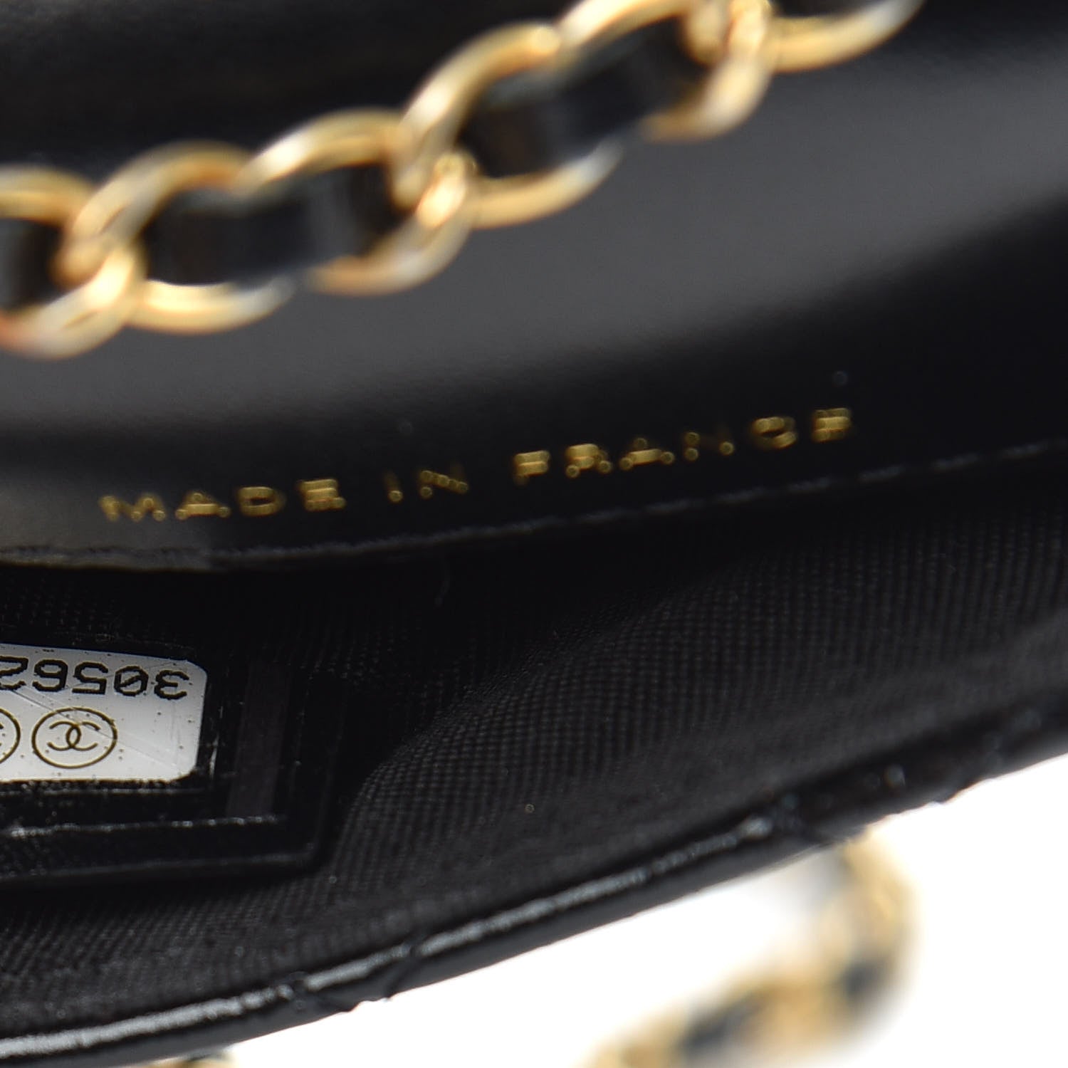 Chanel Shiny Aged Calfskin Quilted Waist Belt Bag Black 7 of 8