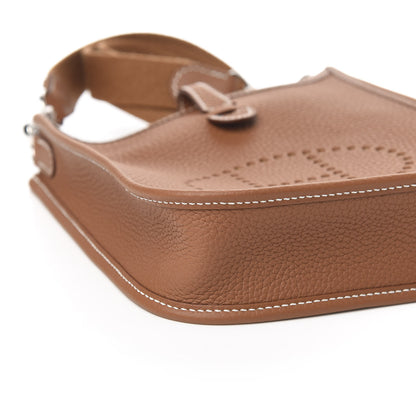 Hermes Taurillon Clemence Evelyne TPM Gold 8 of 11