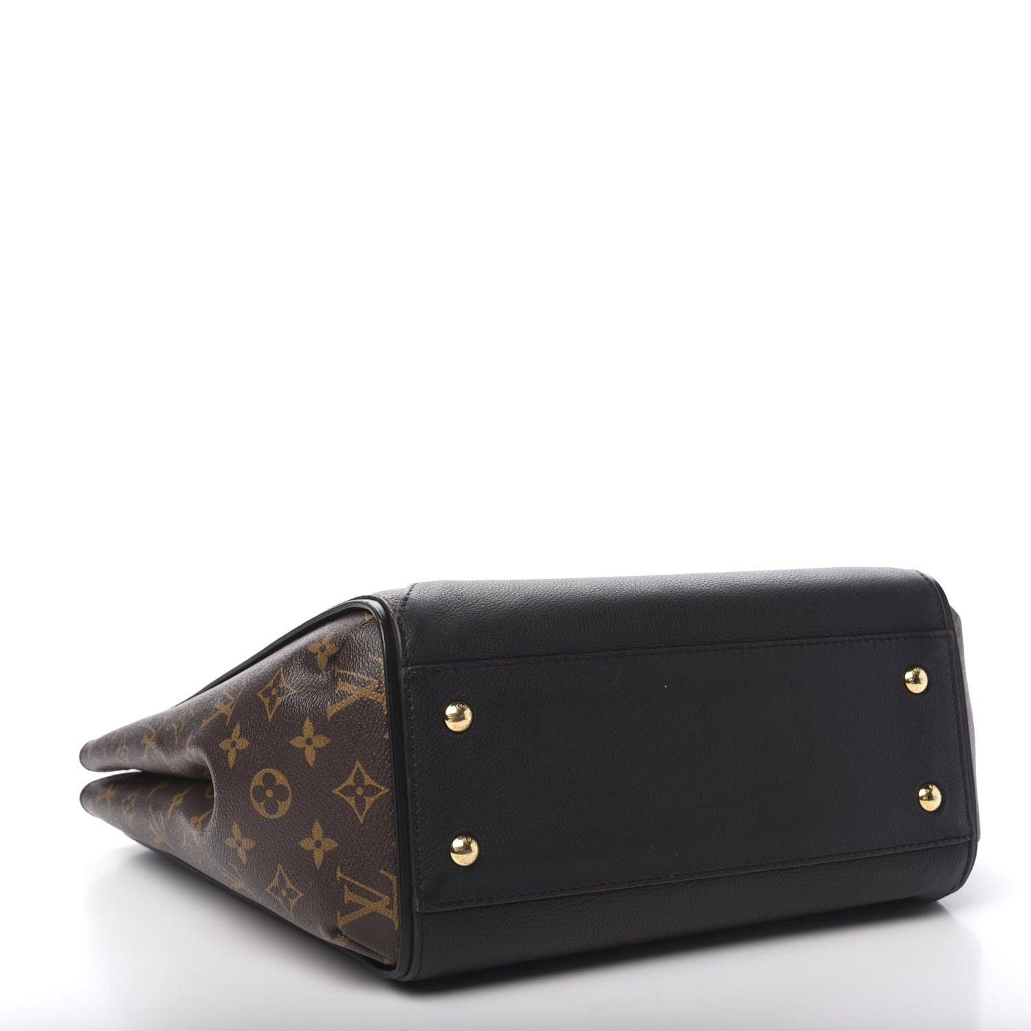 Louis Vuitton Calfskin Monogram Kimono Tote Black 4 of 11