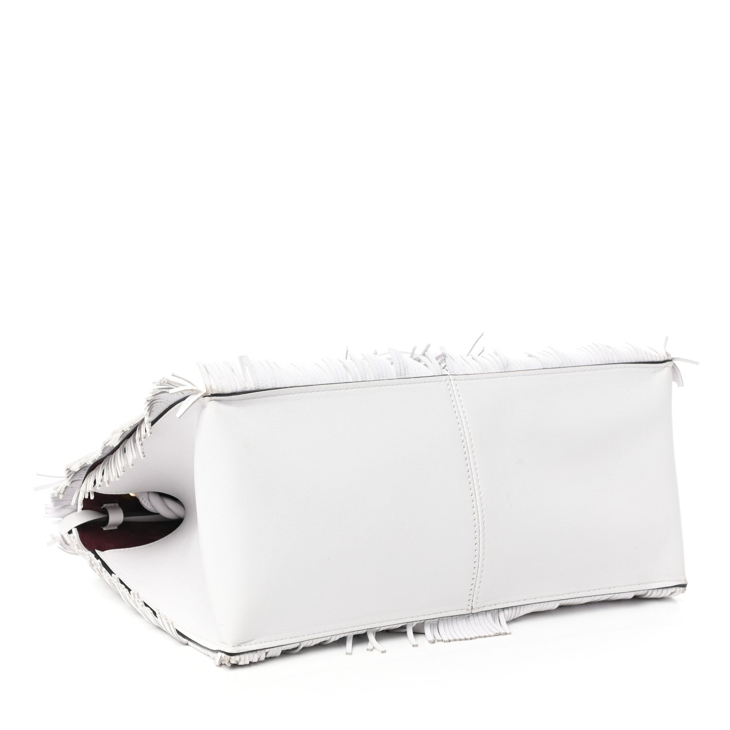 Valentino Garavani Calfskin The Rope Crossbody Bag White 4 of 9