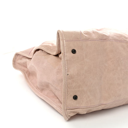 Balenciaga Agneau Classic Hardware Weekender Light Pink 9 of 12