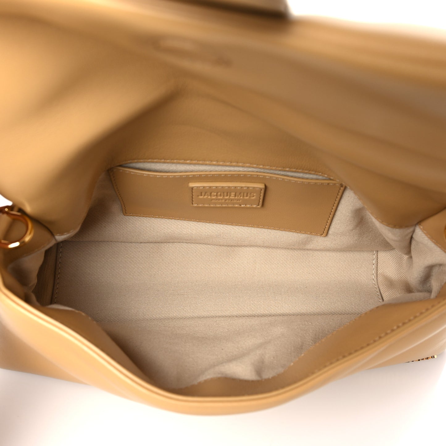 Padded Lambskin Le Bambimou Camel