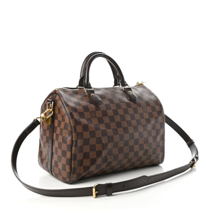 Louis Vuitton Damier Ebene Speedy Bandouliere 30 3 of 11
