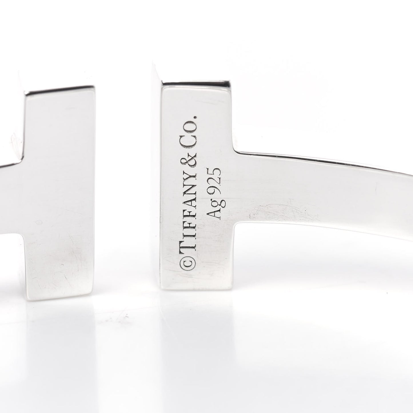 Sterling Silver T Square Bracelet