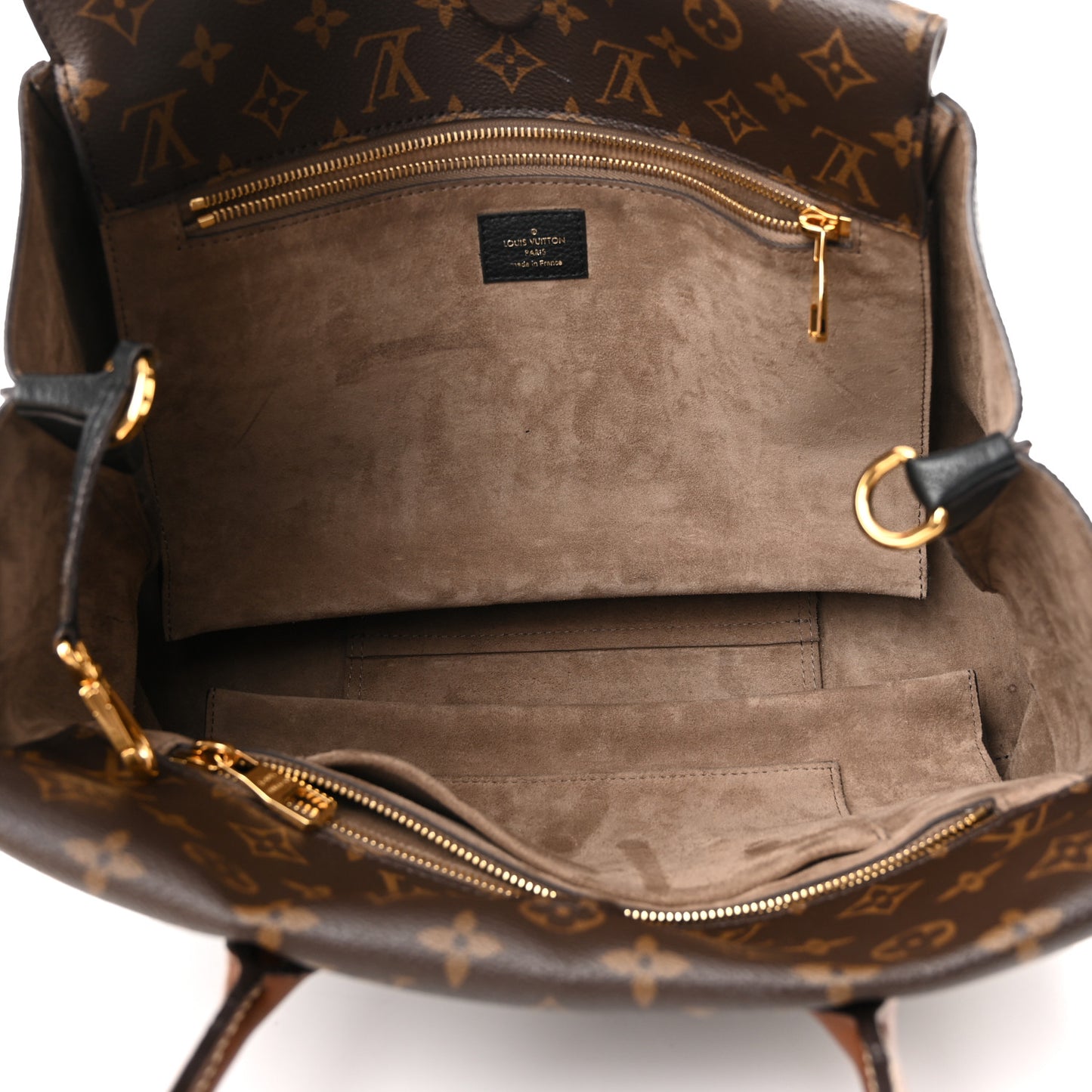 Monogram Tote W PM Black