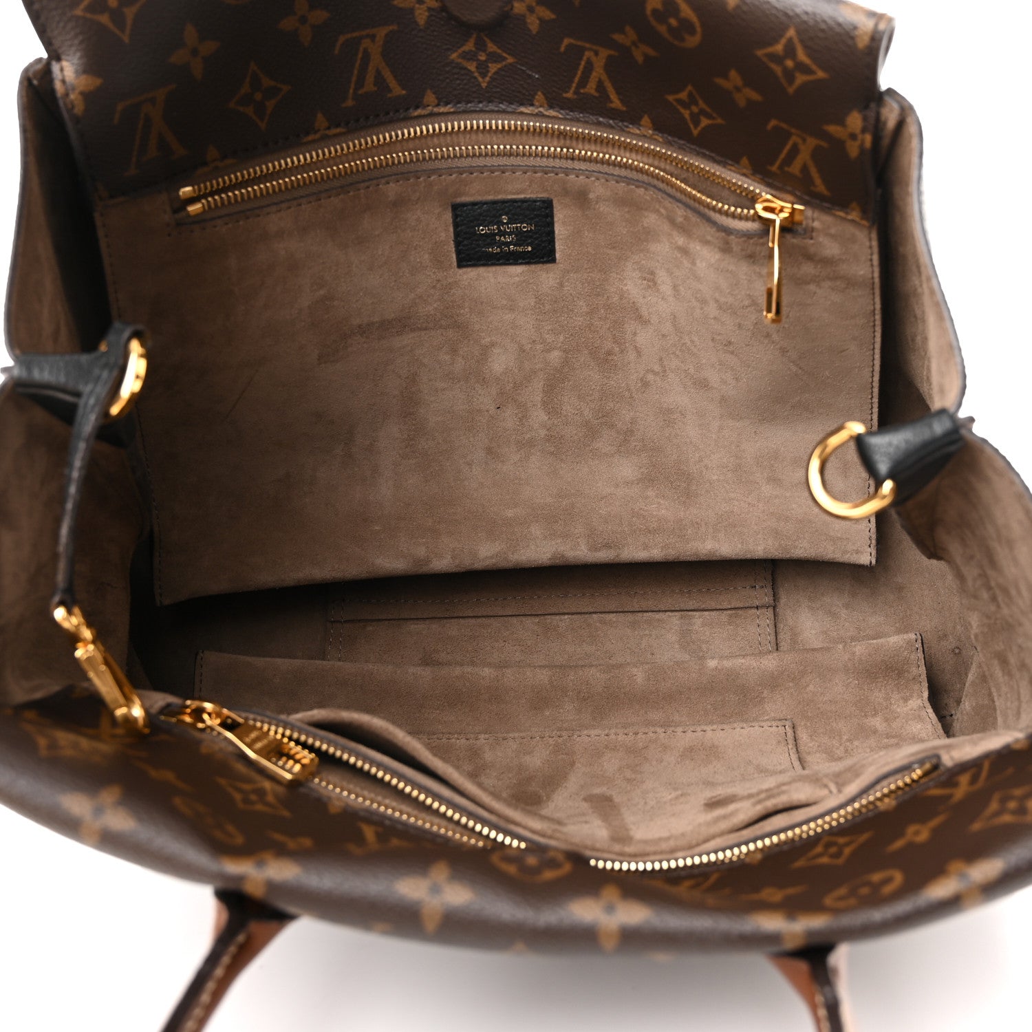 Louis Vuitton Monogram Tote W PM Black 5 of 15