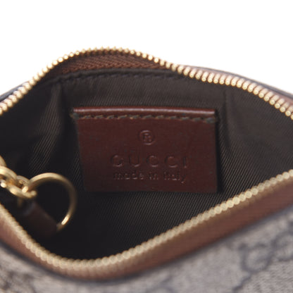 Gucci GG Supreme Monogram Key Case Brown 6 of 6