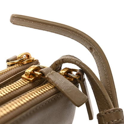Celine Lambskin Small Trio Crossbody Bag Beige 13 of 13
