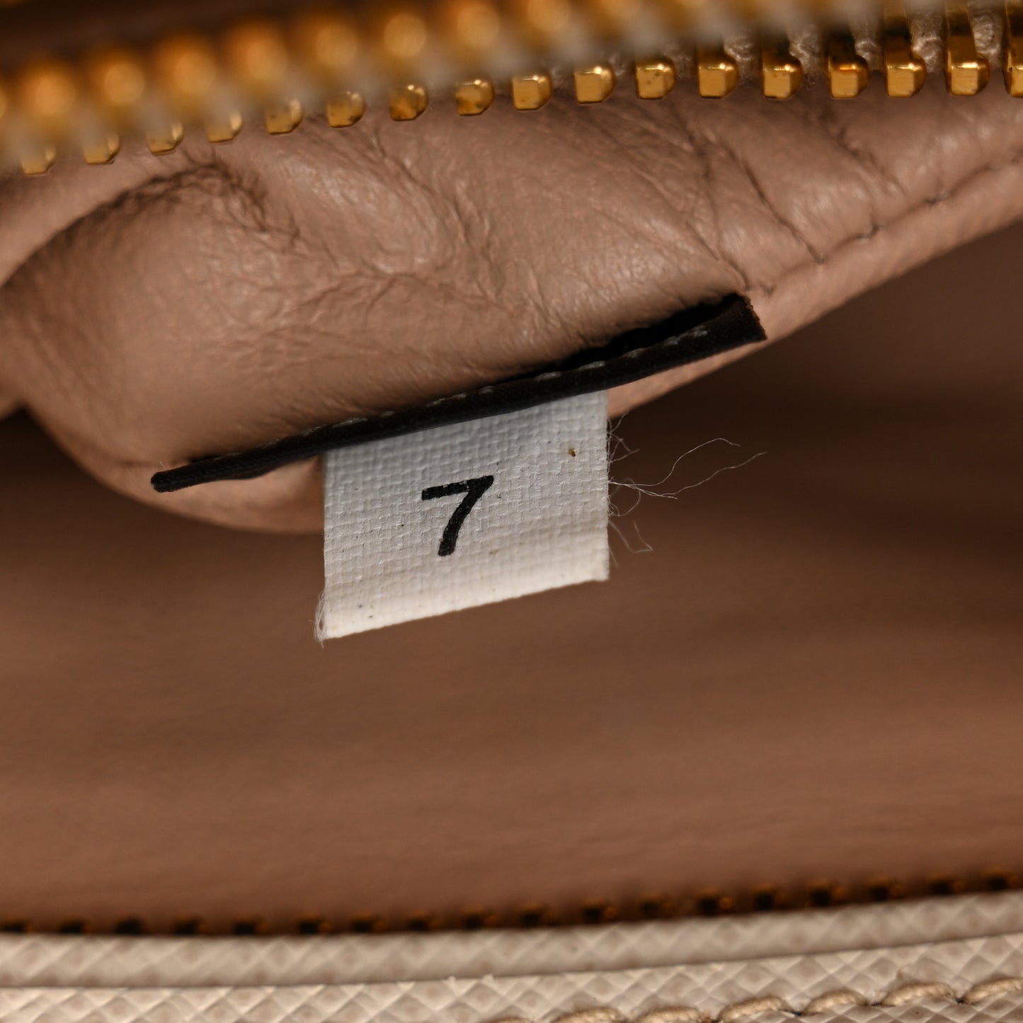 Saffiano Lux Pattina Tote Talco