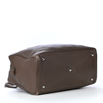 Hermes Taurillon Clemence Victoria II 35 Etoupe 3 of 8