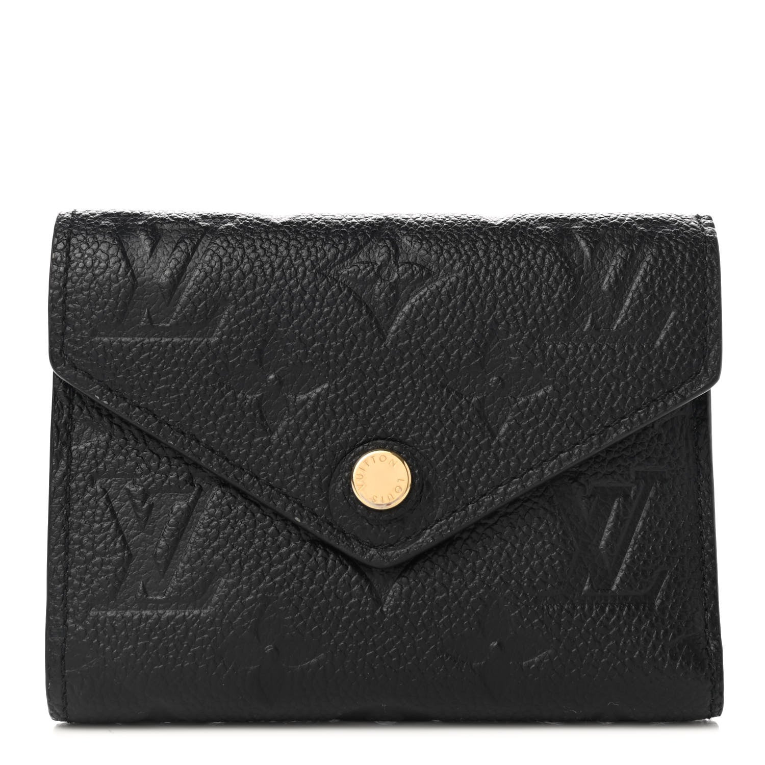 Louis Vuitton Empreinte Victorine Wallet Black 1 of 7