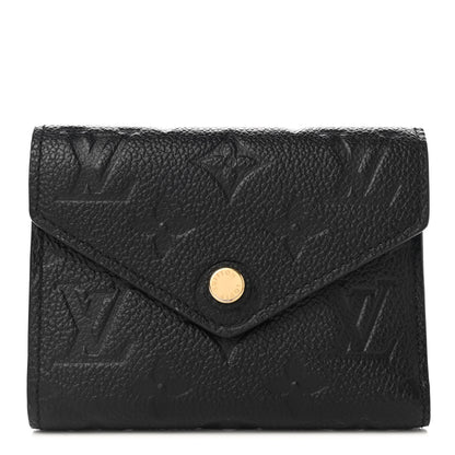 Louis Vuitton Empreinte Victorine Wallet Black 1 of 7