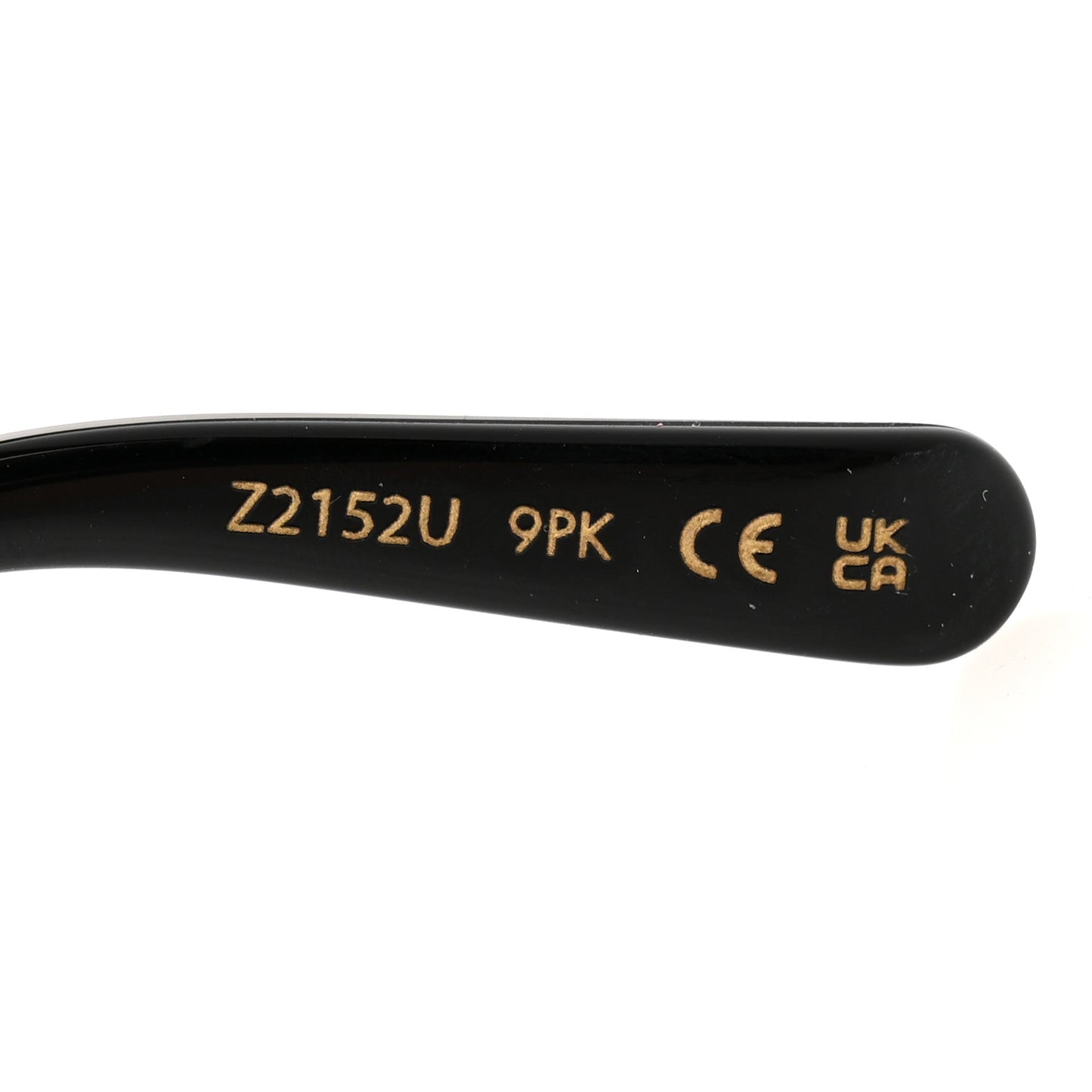 Acetate My Monogram Fame Rectangle Sunglasses Z2152U Black