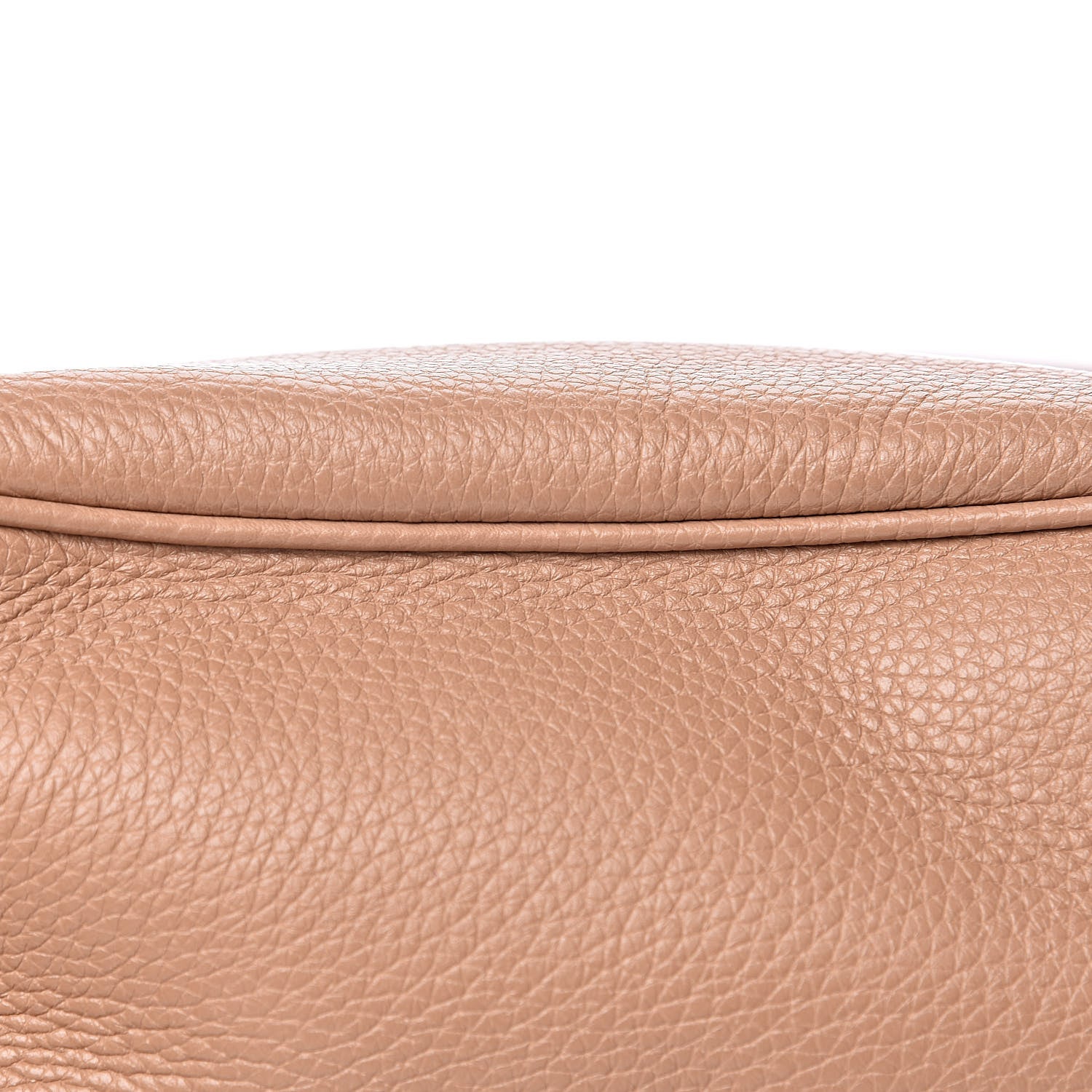 Gucci Pebbled Calfskin Small Soho Disco Bag Rose Beige 10 of 12