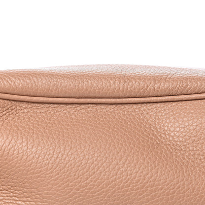Gucci Pebbled Calfskin Small Soho Disco Bag Rose Beige 10 of 12