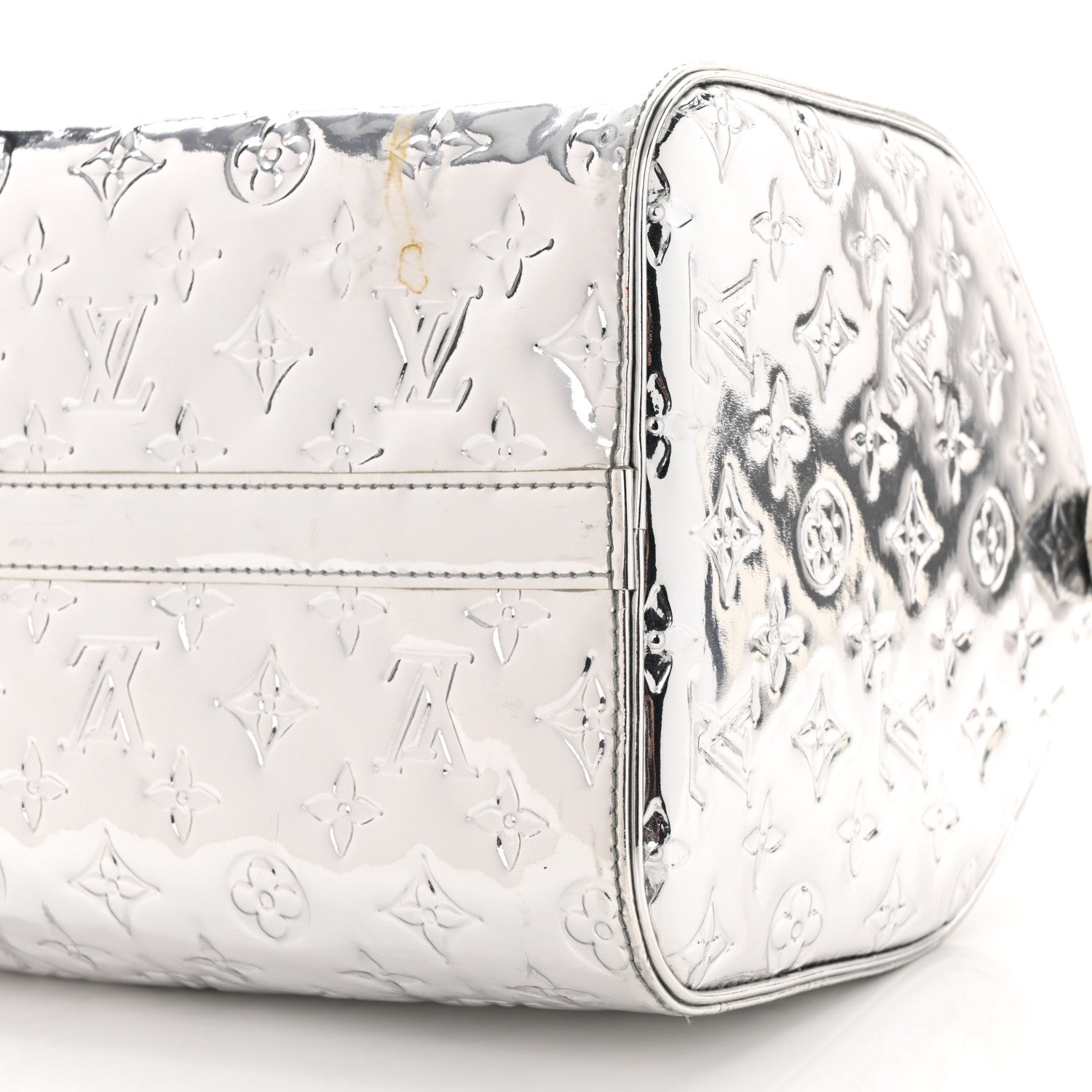 Louis Vuitton Monogram Miroir Speedy 30 Silver 11 of 17