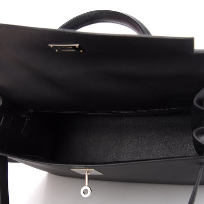 Hermes Epsom Kelly Sellier 32 Black 5 of 11