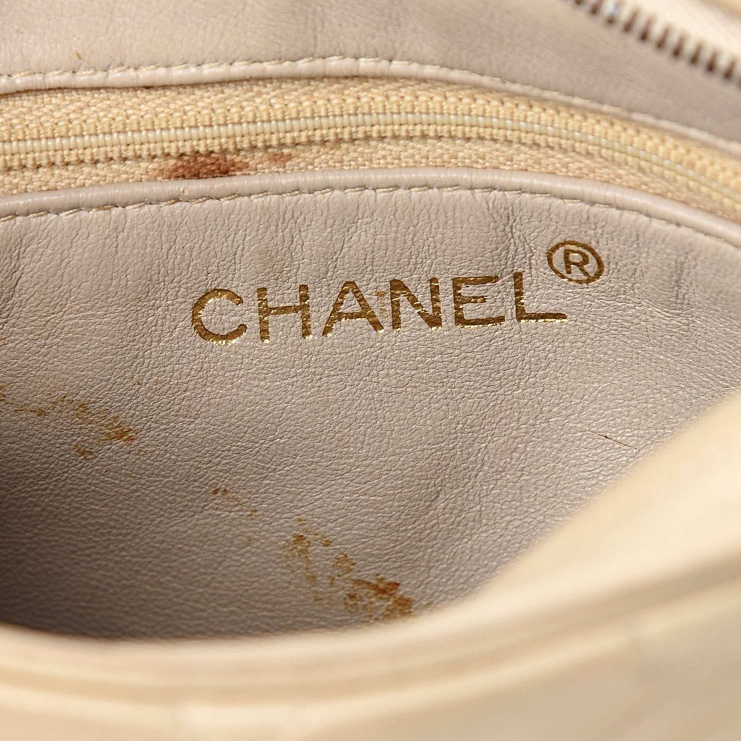 Chanel Lambskin Small Tassel Camera Case Beige 6 of 21