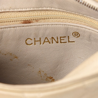 Chanel Lambskin Small Tassel Camera Case Beige 6 of 21