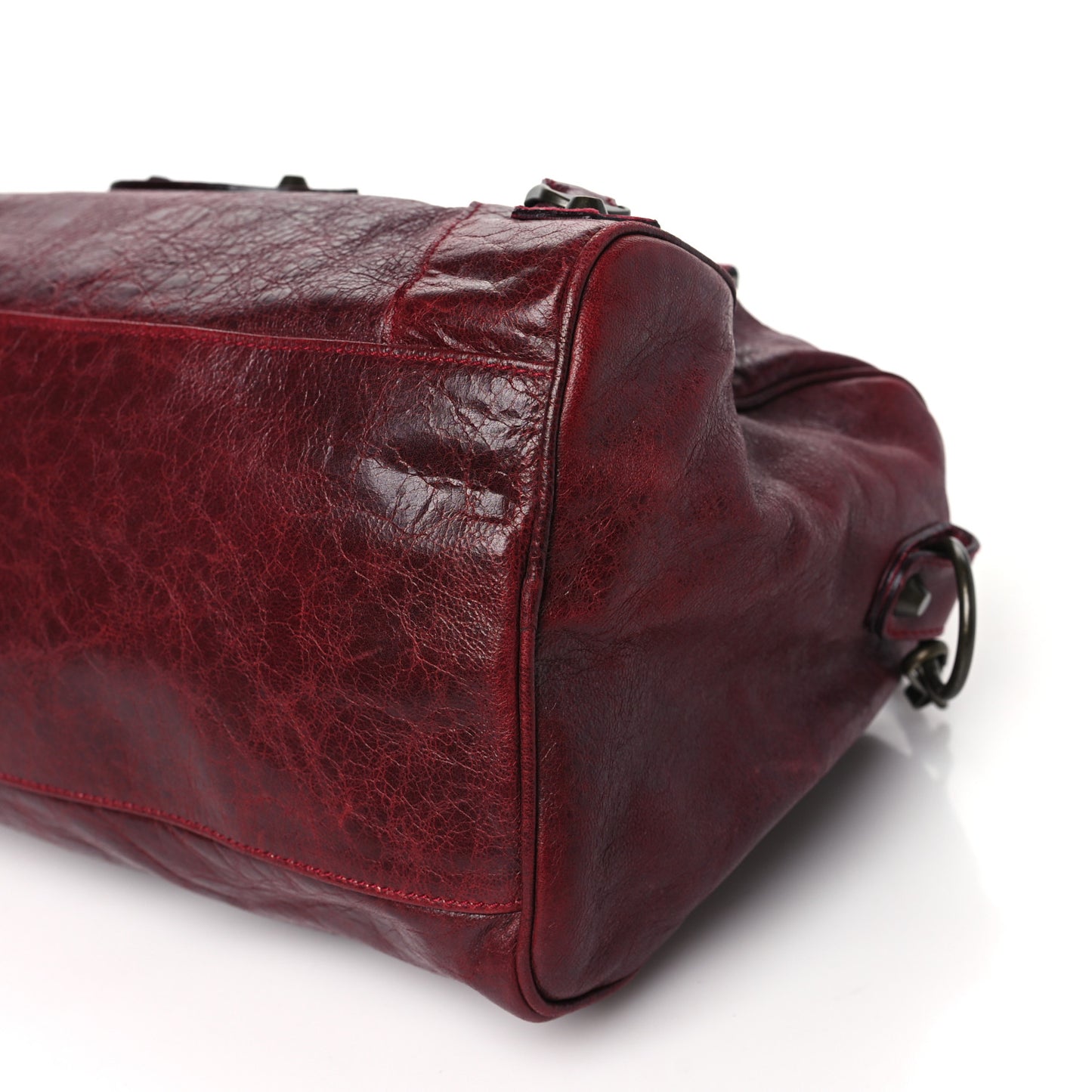 Chevre Classic Hardware Twiggy Rouge Grenat