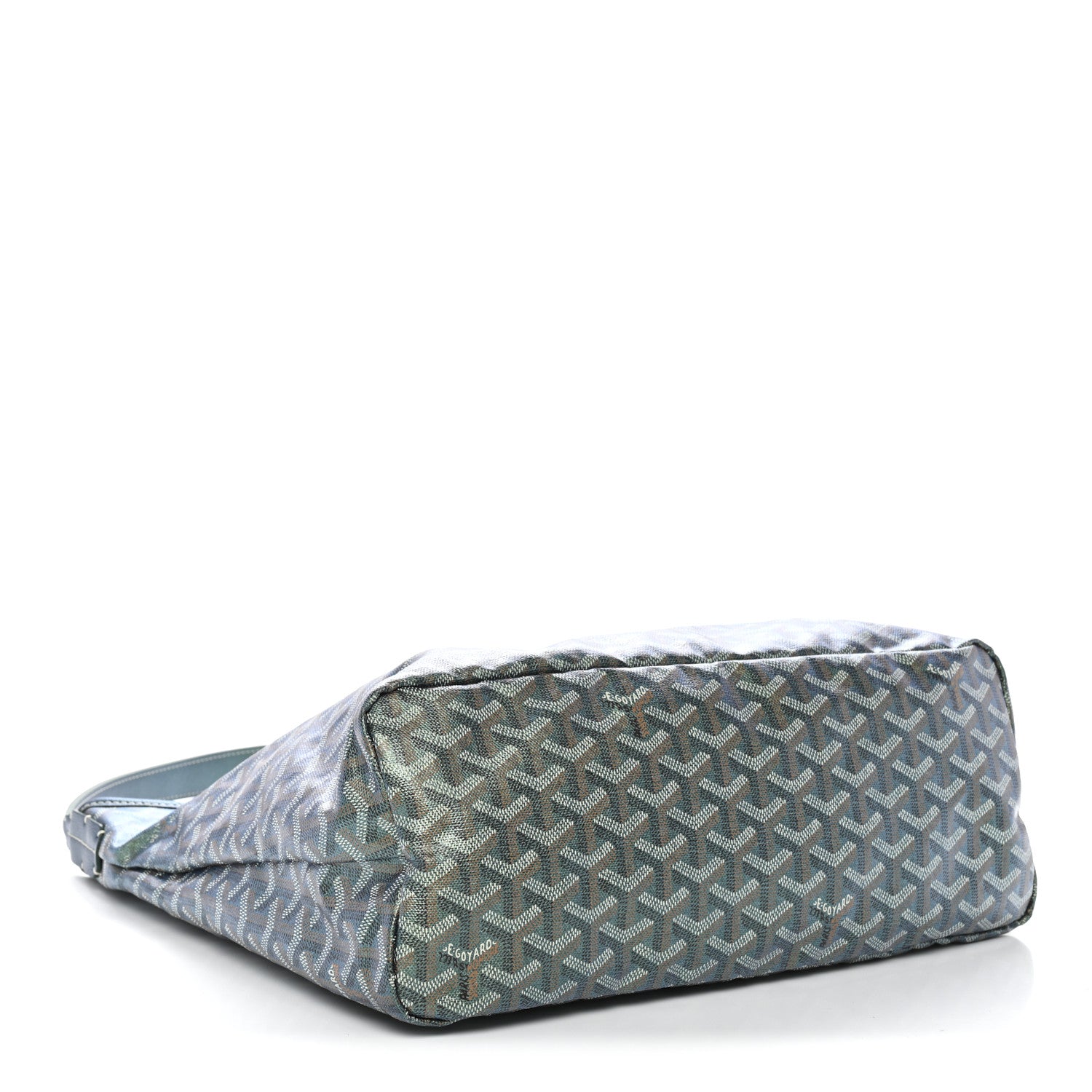 Goyard Iridescent Goyardine Boheme Hobo Pearly Green 5 of 14
