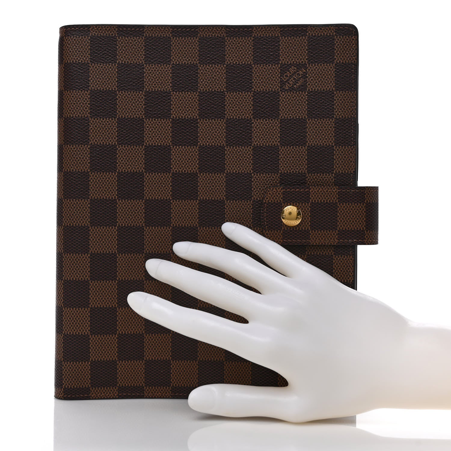 Louis Vuitton Damier Ebene Large Ring Agenda Cover 2 of 6