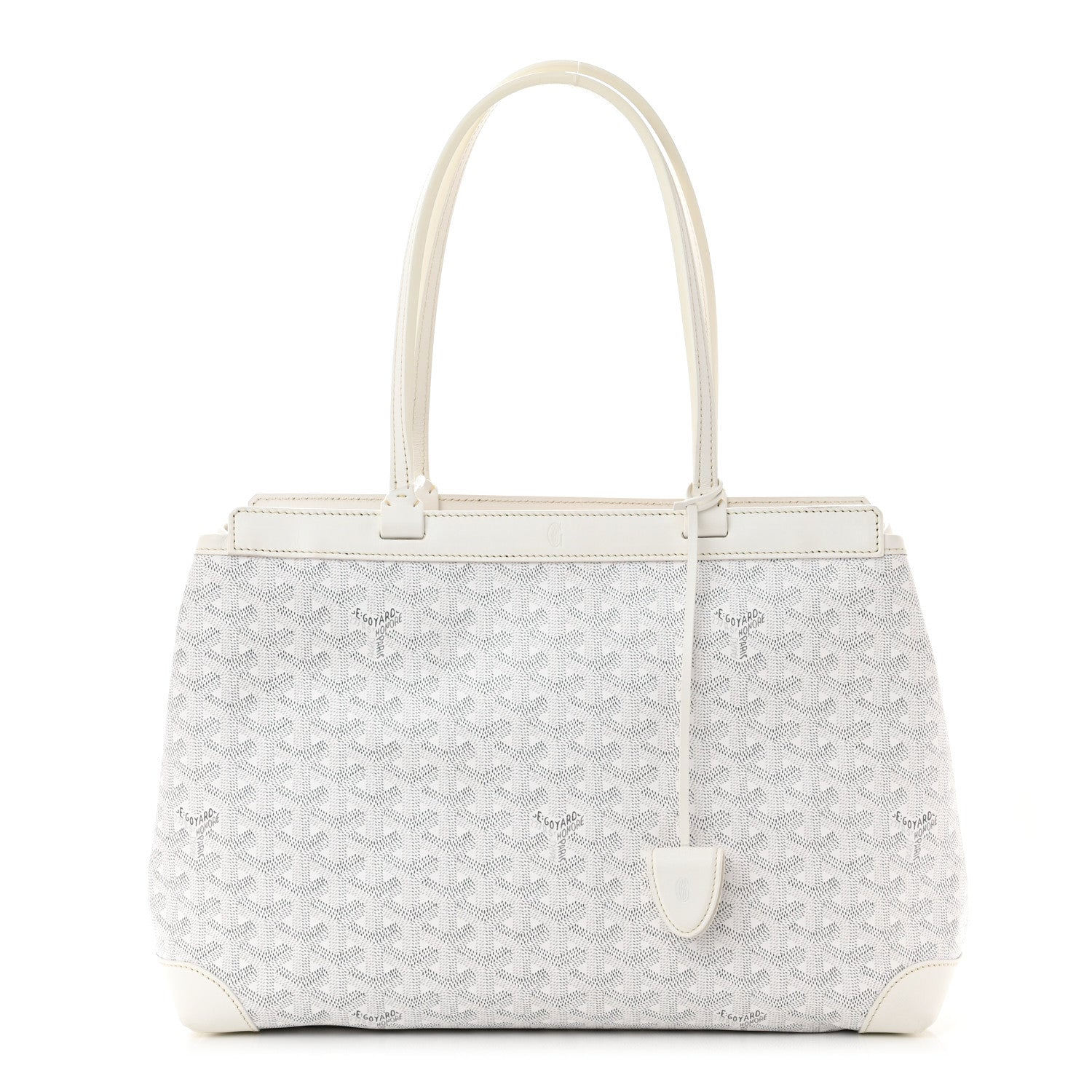 Goyard Goyardine Bellechasse PM White 1 of 10