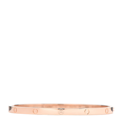 Cartier 18K Pink Gold Small LOVE Bracelet 17 1 of 6