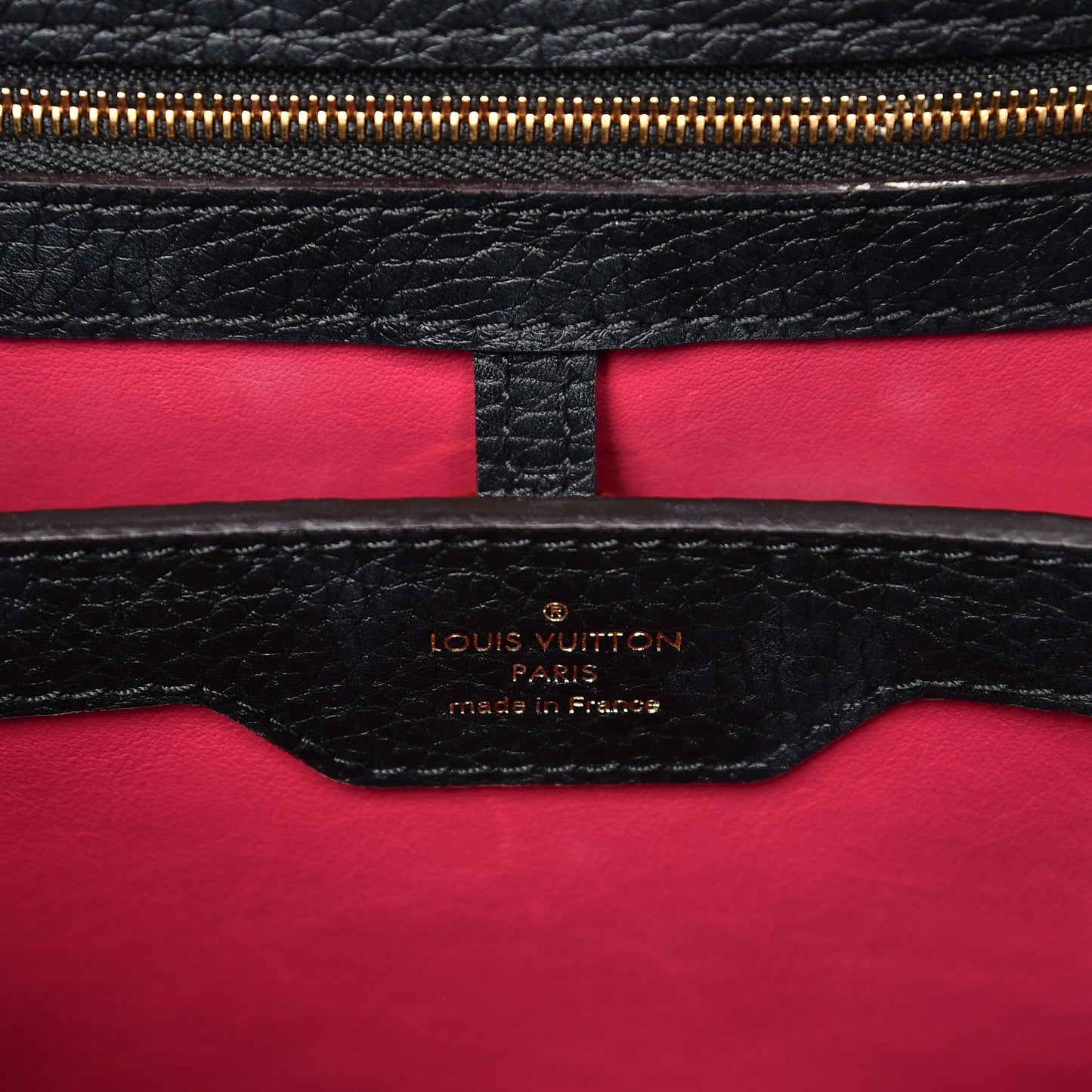 Taurillon Capucines PM Black