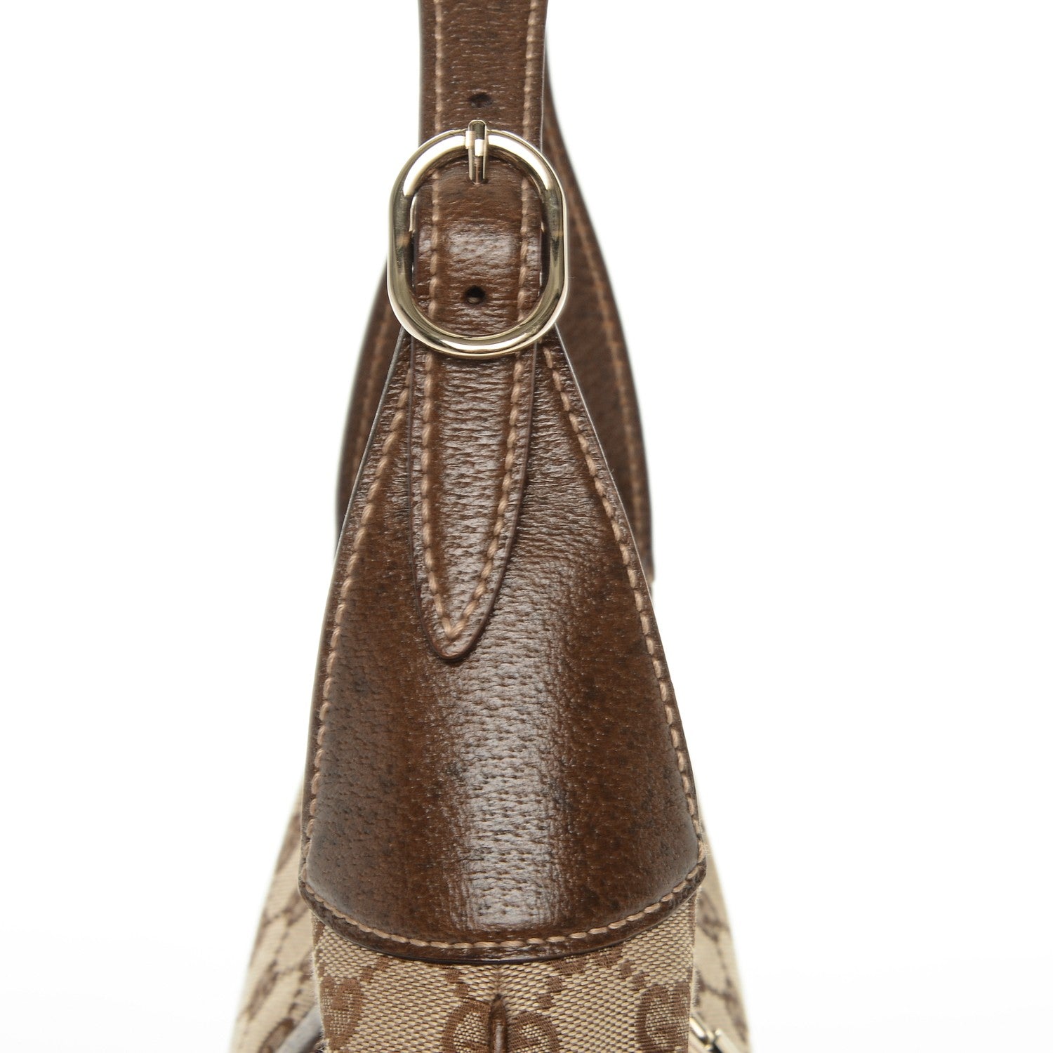 Gucci Monogram Small Jackie O Hobo Brown 8 of 8