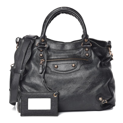 Balenciaga Agneau Giant 12 Rose Gold Hardware Velo Anthracite 1 of 17