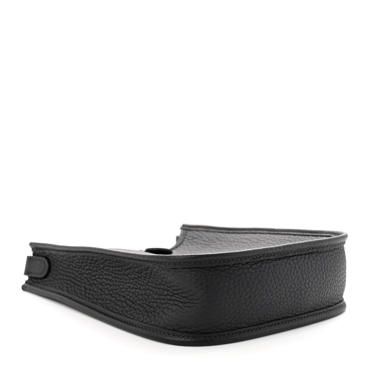 Hermes Taurillon Clemence Zigzag Evelyne TPM Caban Black Bleu Zellige Indigo 4 of 11
