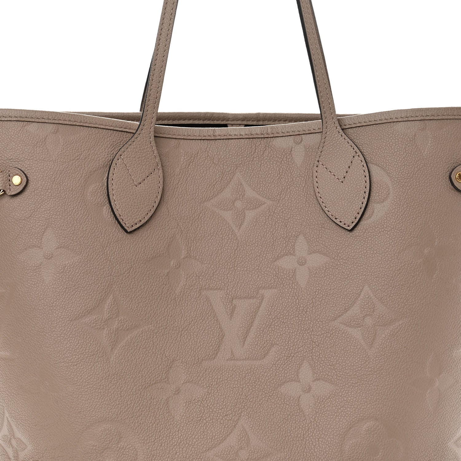 Louis Vuitton Empreinte Monogram Giant Neverfull MM Tourterelle 8 of 12