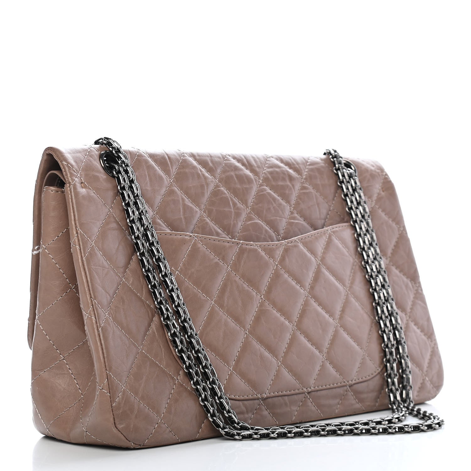 Chanel Aged Calfskin Quilted 2.55 Reissue 227 Flap Brown 5 of 34
