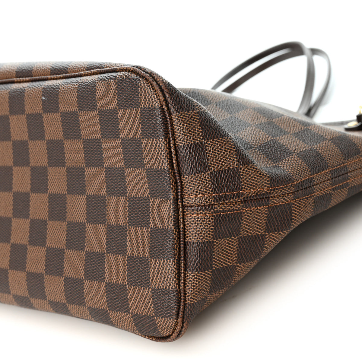 Louis Vuitton Damier Ebene Neo Neverfull MM Rose Ballerine 10 of 11