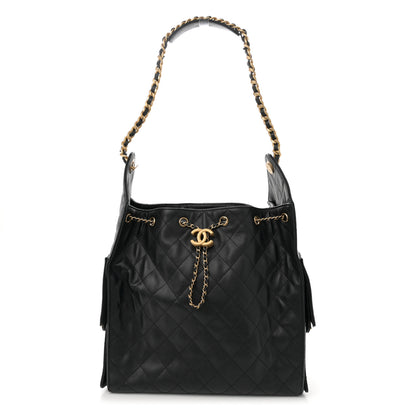 Chanel Caviar Quilted Medium Chanel 25 Handbag Black 1 of 11
