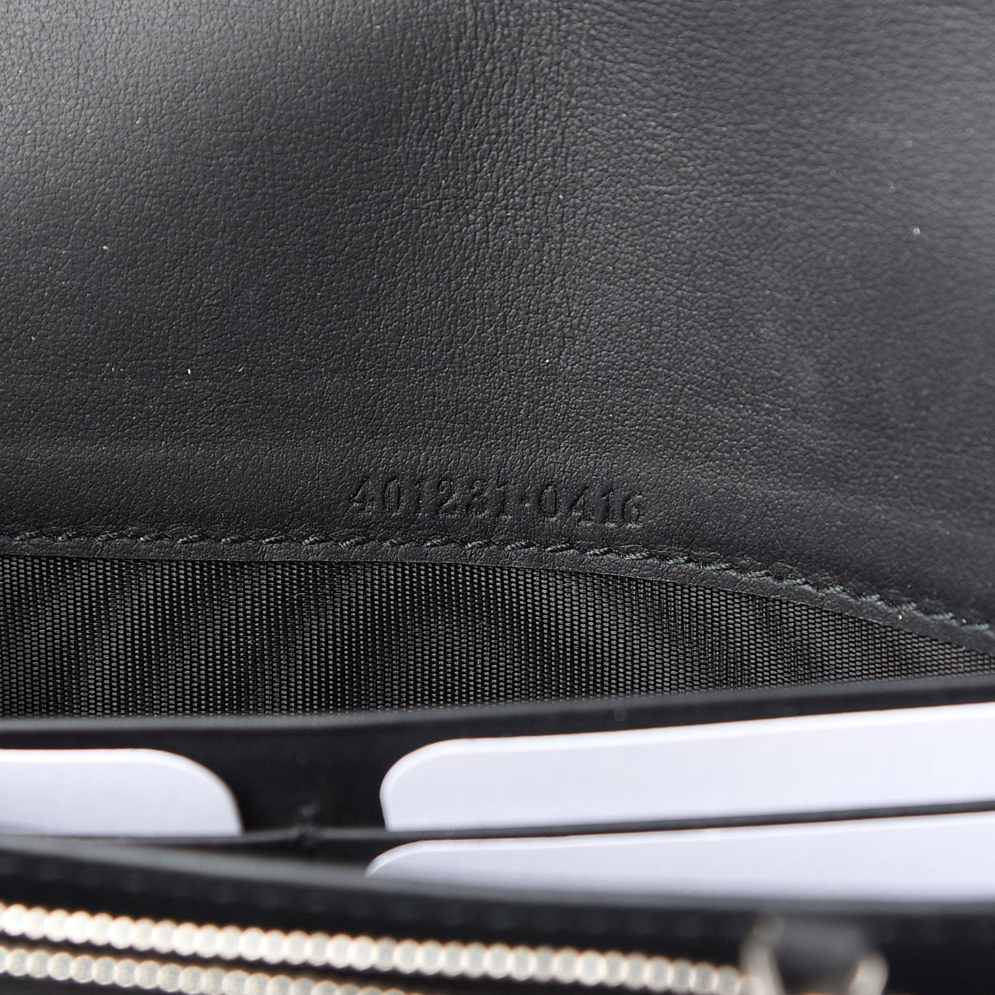 GG Supreme Monogram Mini Dionysus Chain Wallet Beige Black