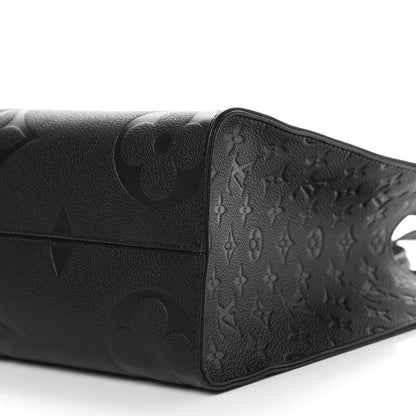 Louis Vuitton Empreinte Monogram Giant Onthego MM Black 7 of 7