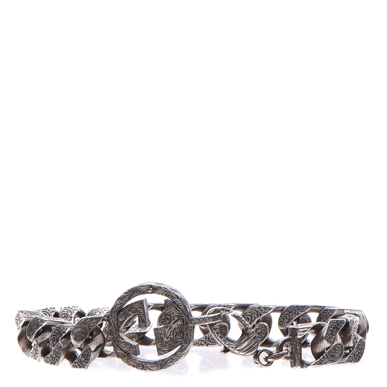 Gucci Sterling Silver Interlocking G Chain Bracelet 3 of 7