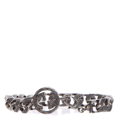 Gucci Sterling Silver Interlocking G Chain Bracelet 3 of 7