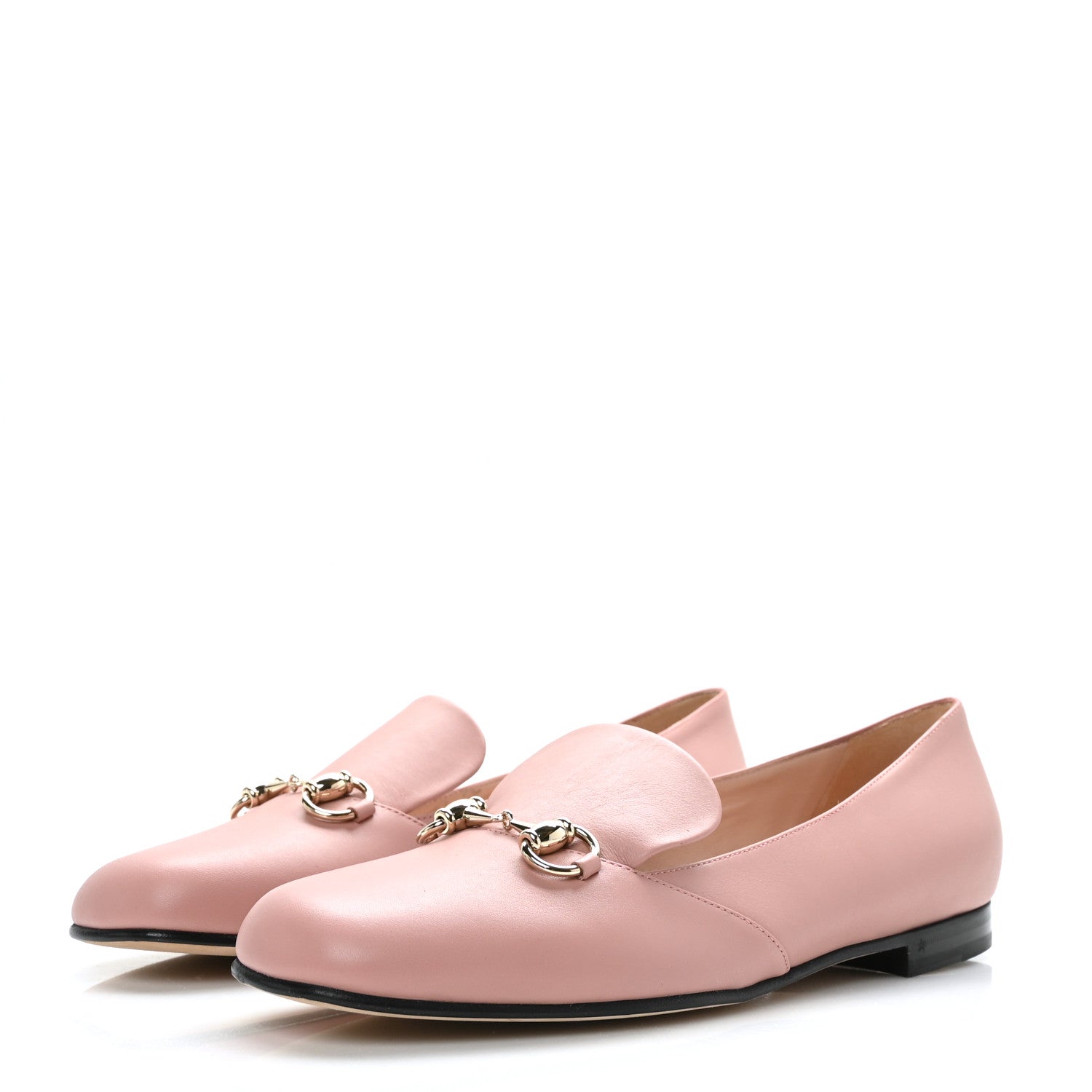 Gucci Calfskin Horsebit Loafers 40 Soft Pink 3 of 8