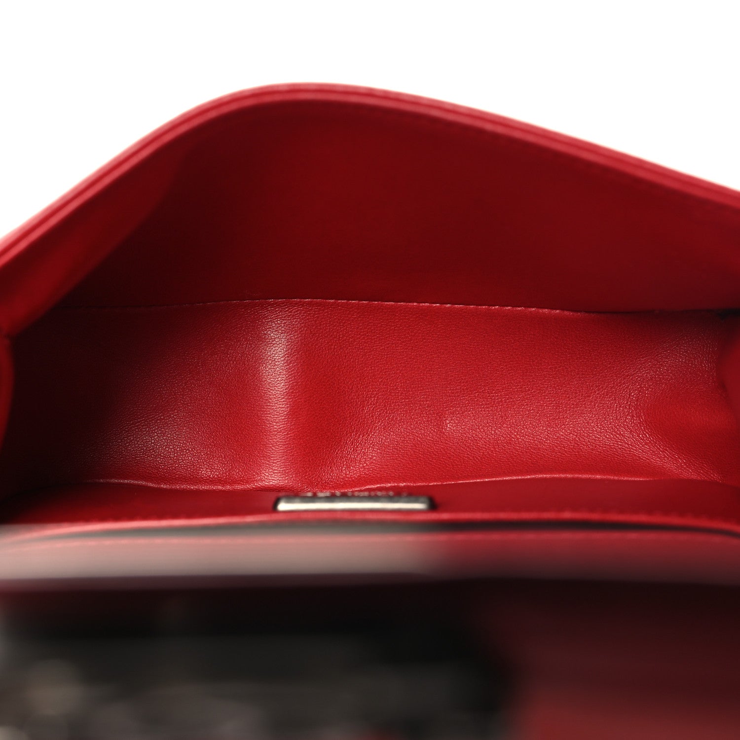 Chanel Galuchat Stingray Small Boy Flap Red 5 of 11